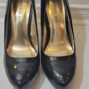 Black Patent Platform Shoes